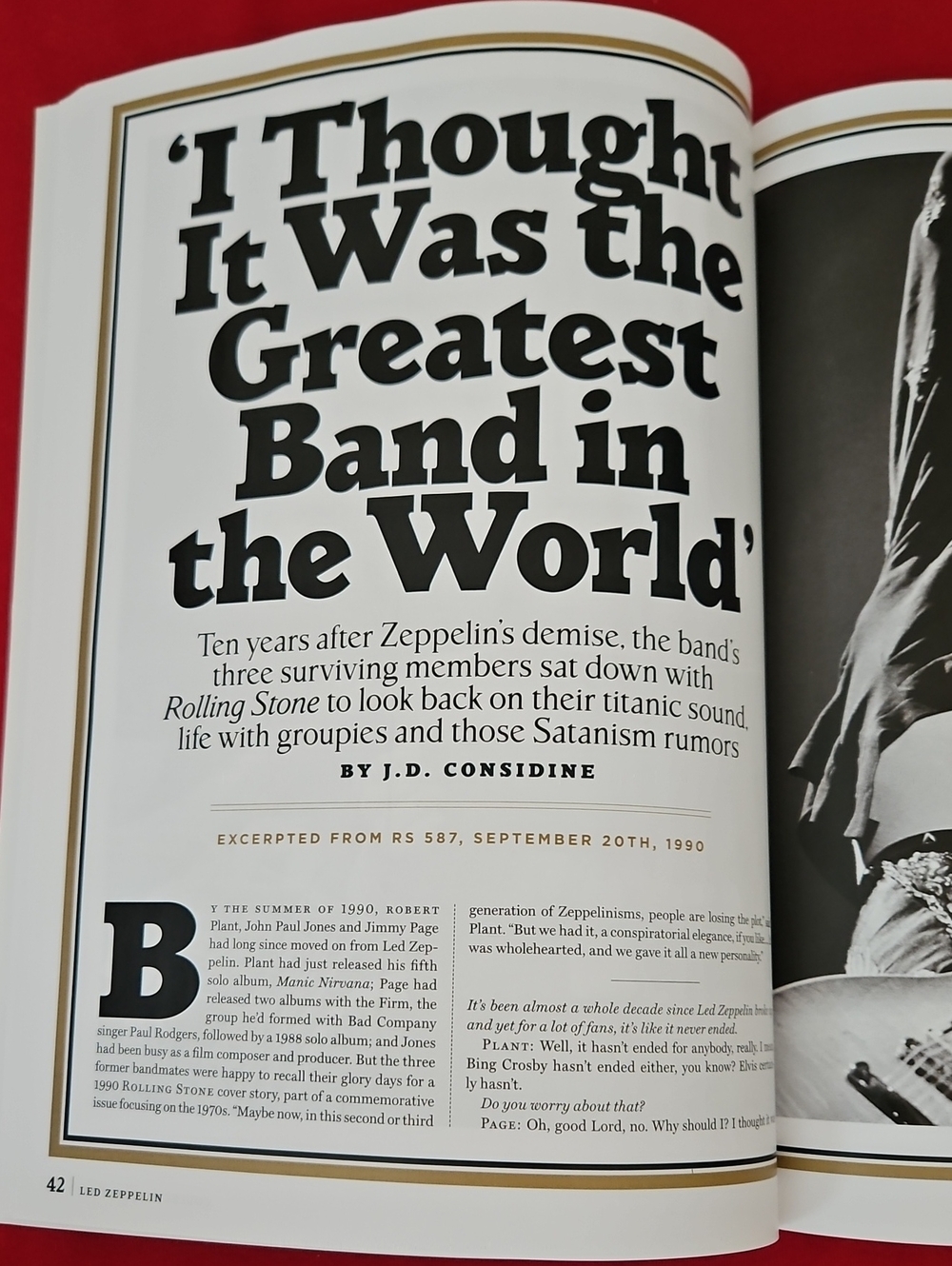 Rolling Stones Led Zeppelin Collectors Edition Magazine - Picture 6 of 6